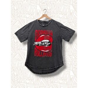 Three Square Georgia Bulldogs Mineral Wash Graphic T-Shirt XL